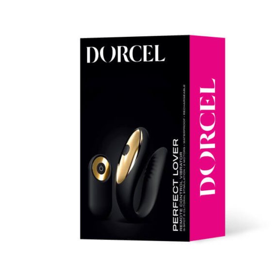 Dorcel Perfect Lover - bežični radio vibrator za par (crni)