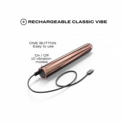   Dorcel Pink Lady 2.0 - bežični štapni vibrator (ružičasto zlato)