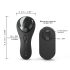 Dorcel Diskretni Vibe + - crni klitorisni vibrator na baterije
