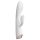Dorcel Flexi Rabbit - grijani vibrator s klitoralnim stimulatorom (bijeli)