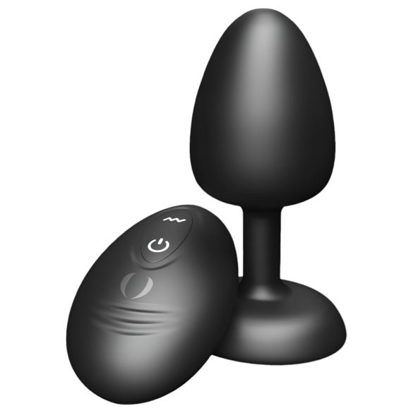 Dorcel - analni vibrator s kuglicama i daljinskim upravljačem (crni)