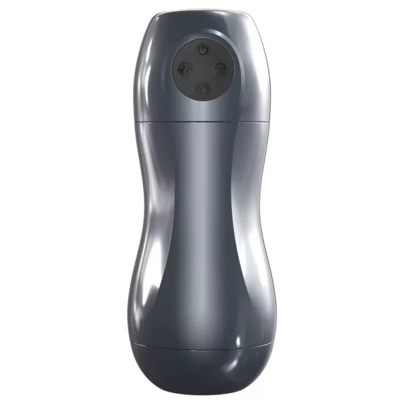 Dorcel Blowjoy Vibe - masturbator na baterije sa funkcijom sisanja i vibracija (sivi)