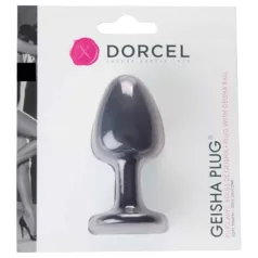 Dorcel Geisha Plug M - kuglasti analni plug (crni)