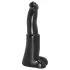 AnimHole Bull - penis dildo bika - 25 cm - crni