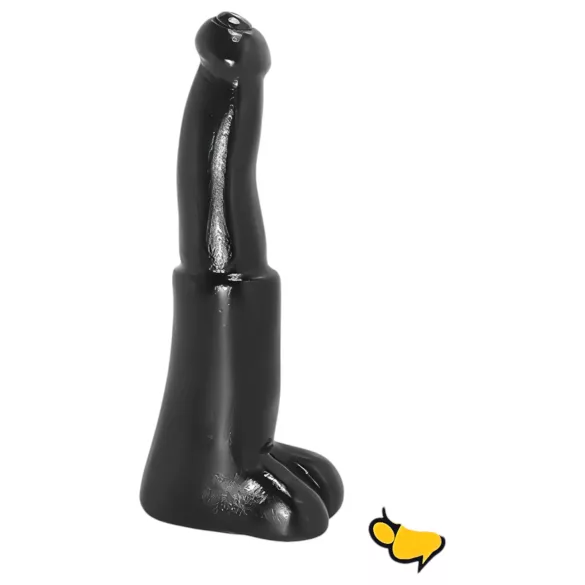 AnimHole Bull - penis dildo bika - 25 cm - crni