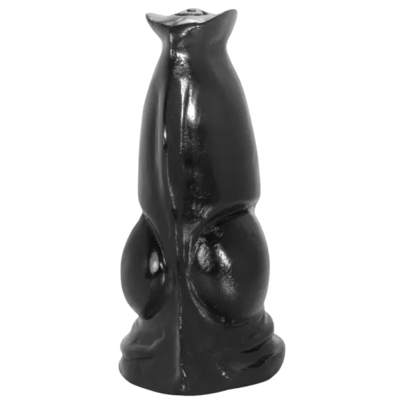 AnimHole Wolf - dildo u obliku vučjeg penisa - 21cm - crni