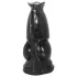 AnimHole Wolf - dildo u obliku vučjeg penisa - 21cm - crni