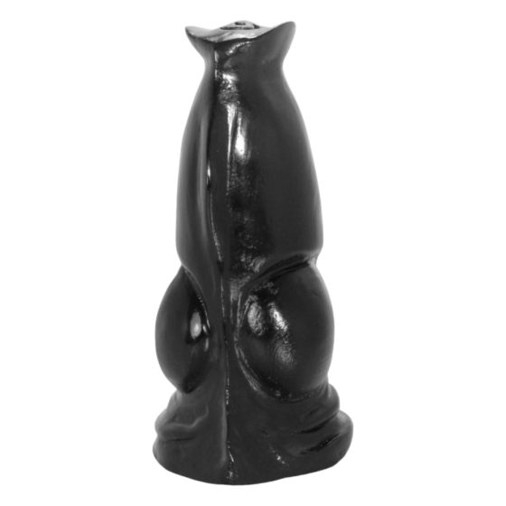 AnimHole Wolf - dildo za penis vuka - 21 cm (crni)