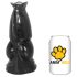 AnimHole Wolf - vučji dildo - 21 cm (crni)