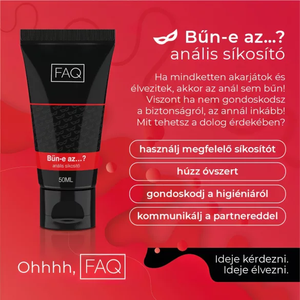 FAQ - Je li grijeh...? analni lubrikant (50ml)
