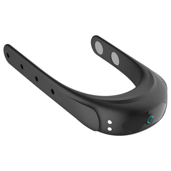 Funny Me - vibrirajući erekcijski prsten s podesivom jačinom - crni