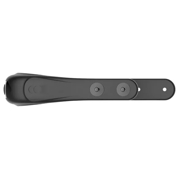 Funny Me - vibrirajući erekcijski prsten s podesivom jačinom - crni