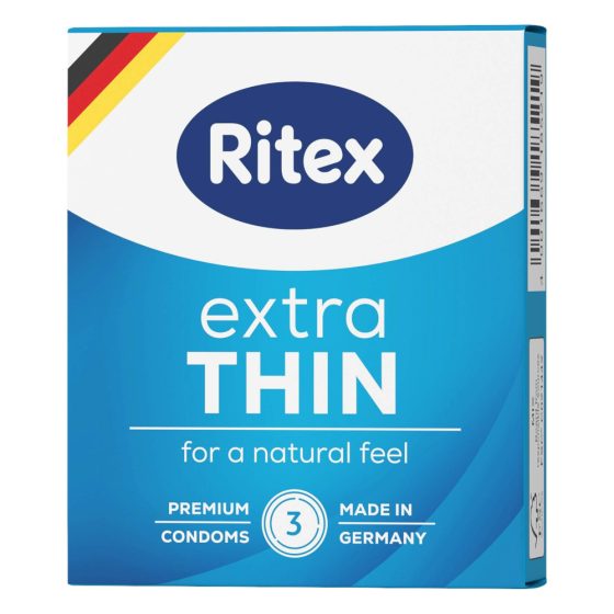 RITEX Extra Thin - kondomi tankih stijenki (3 kom)