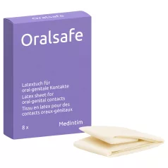Oralsafe - zaštitna maramica za oralni seks - 8 komada