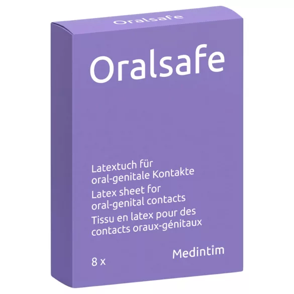 Oralsafe - zaštitna maramica za oralni seks - 8 komada