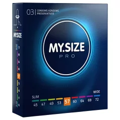 My.Size PRO - prezervativi po mjeri - 57 mm (3 kom)