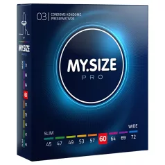 My.Size PRO - prezervativi posebne veličine - 60 mm (3 kom)