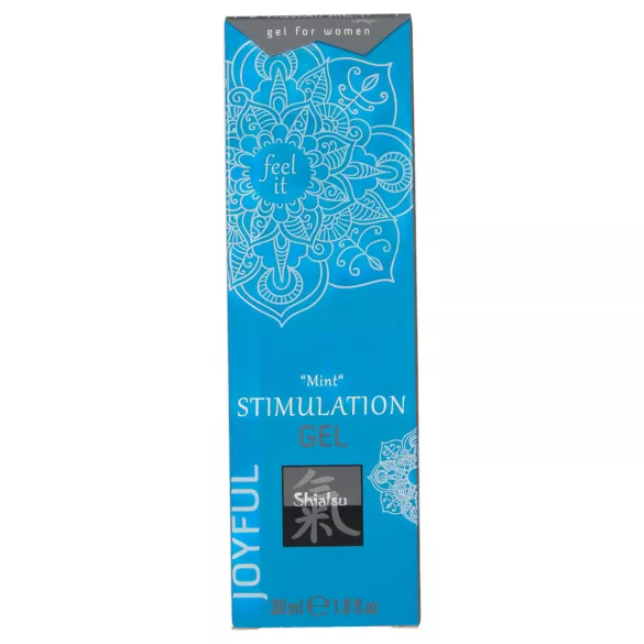 HOT Shiatsu Joyful - stimulirajuća krema za žene - menta 30ml
