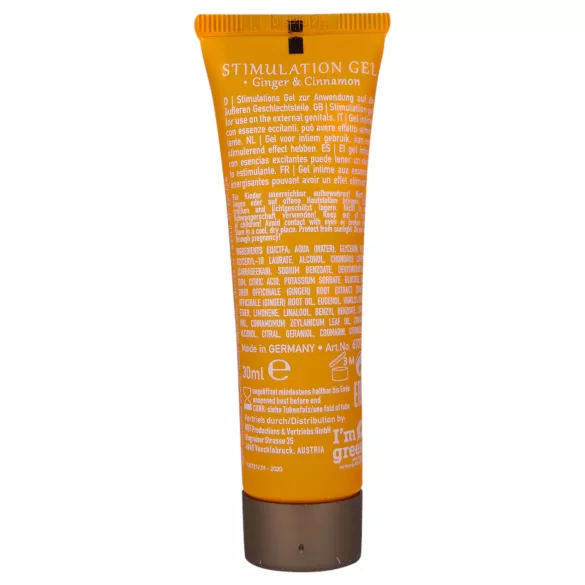 HOT Shiatsu - stimulirajuća krema za žene - đumbir i cimet - 30ml