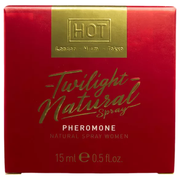 HOT Twilight Natural - feromonski parfem za žene - bez mirisa - 15ml