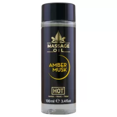 HOT - masažno ulje za njegu kože - jantar i mošus (100ml)