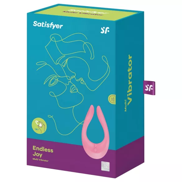 Satisfyer - vibrator za parove na punjenje - pink