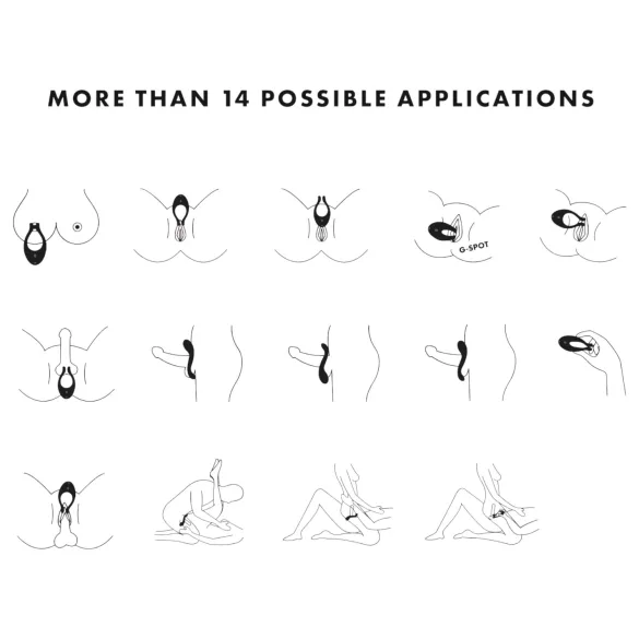 Satisfyer - vibrator za parove na punjenje - pink