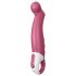 Satisfyer Petting Hippo - punjivi, vodootporni vibrator (ružičasti)