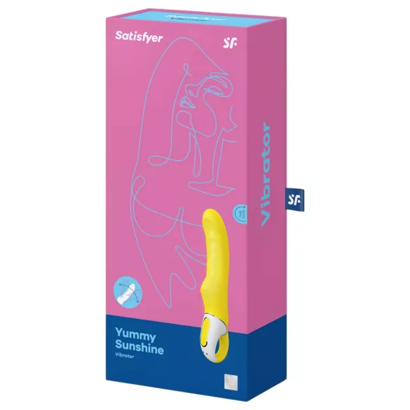 Satisfyer Yummy Sunshine - G točka vibrator - vodootporan - žuti