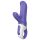 Satisfyer Magic Bunny - vodootporni vibrator s klitoralnim nastavkom (plavi)