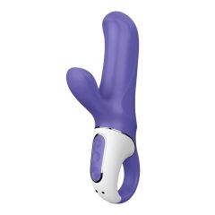   Satisfyer Magic Bunny - vodootporni vibrator za klitoris na baterije (plavi)