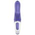 Satisfyer Magic Bunny - vodootporni vibrator s klitoralnim nastavkom (plavi)