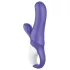 Satisfyer Magic Bunny - vibrator za klitoris s rukom - vodootporan silikon plavi