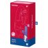 Satisfyer Magic Bunny - vodootporni vibrator s klitoralnim nastavkom (plavi)