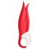 Satisfyer Power Flower - punjivi, vodootporni vibrator (crveni)