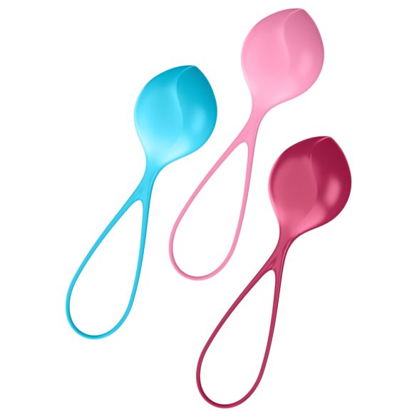 Satisfyer Ojačavajuće Kuglice - komplet gejša kuglica (3 dijela)