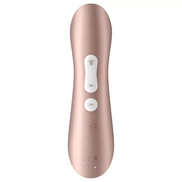 Satisfyer Pro 2+ - vibratorski stimulator klitorisa na baterije - smeđa