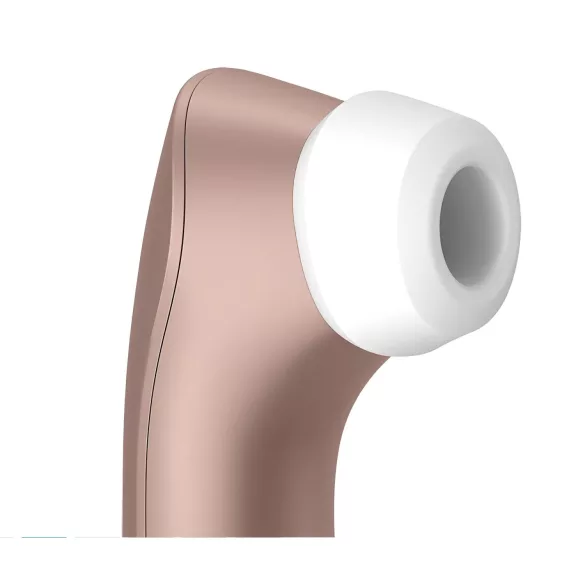 Satisfyer Pro 2+ - vibratorski stimulator klitorisa na baterije - smeđa