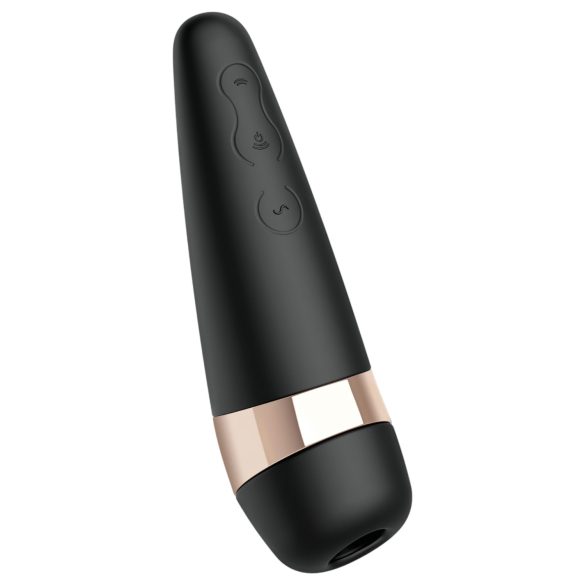 Satisfyer Pro 3+ - vodootporni punjivi vibracijski stimulator klitorisa (crni)
