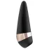 Satisfyer Pro 3+ - klitoralni vibrator s vakuumom - vodootporan, punjiv - crni