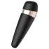 Satisfyer Pro 3+ - klitoralni vibrator s vakuumom - vodootporan, punjiv - crni