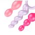 Satisfyer Booty Call - šareni analni čep set (3 dijela)