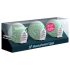Satisfyer Egg Riffle - komplet jajastih masturbatora (3 kom)
