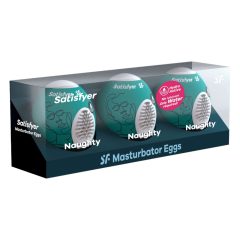 Satisfyer Egg Naughty - set jaja za masturbaciju (3 kom)