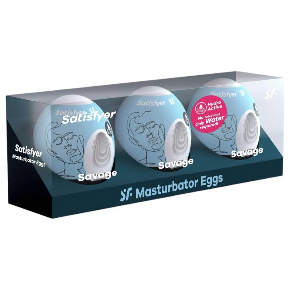 Satisfyer Jaje Savage - set masturbatora (3 komada)