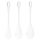 Satisfyer Yoni Power 1 - set bijelih gejša kuglica (3-dijelni)