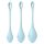 Satisfyer Yoni Power 2 - set gejša kuglica - plavi (3 dijela)