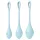 Satisfyer Yoni Power 2 - set gejša kuglica - plave - 3 dijela