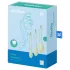 Satisfyer Yoni Power 2 - set jaja za Kegelove vježbe - 3 komada - zelena
