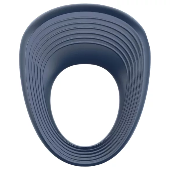 Satisfyer Power Ring - vibrirajući penis prsten vodootporan - sivi